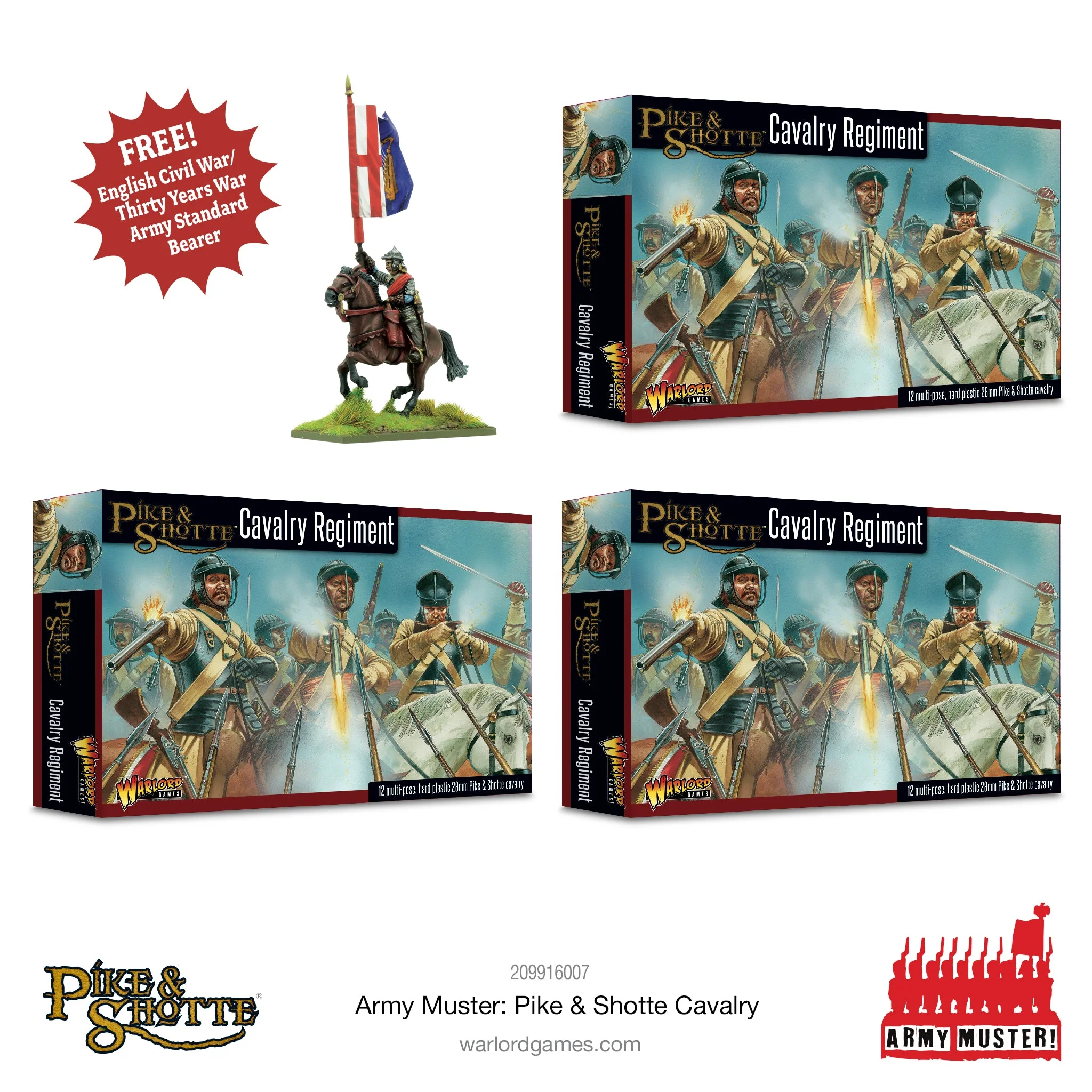 Army Muster: Pike & Shotte Cavalry - Image 5