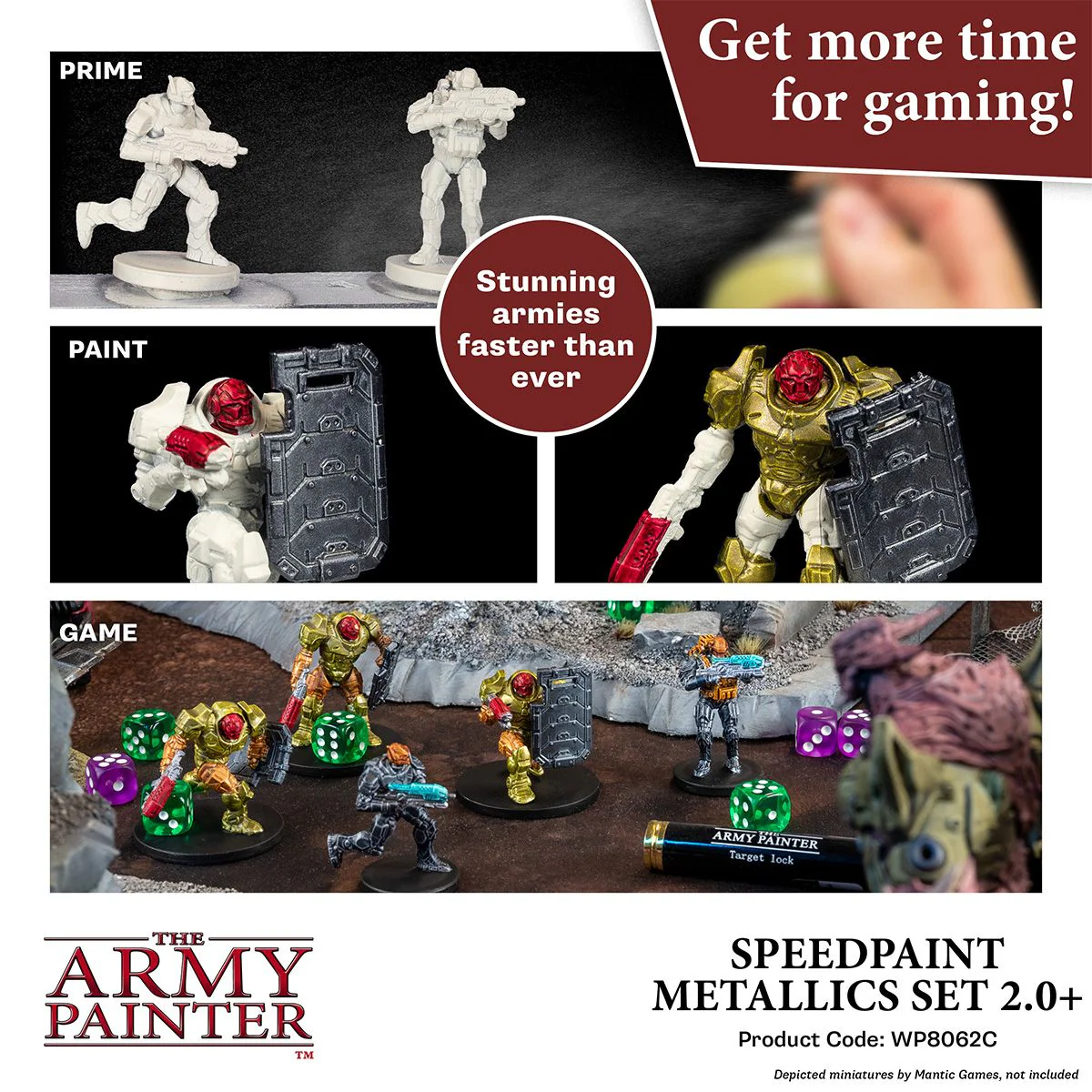 Army Painter Speedpaint 2.0 Metallics Set - Image 2