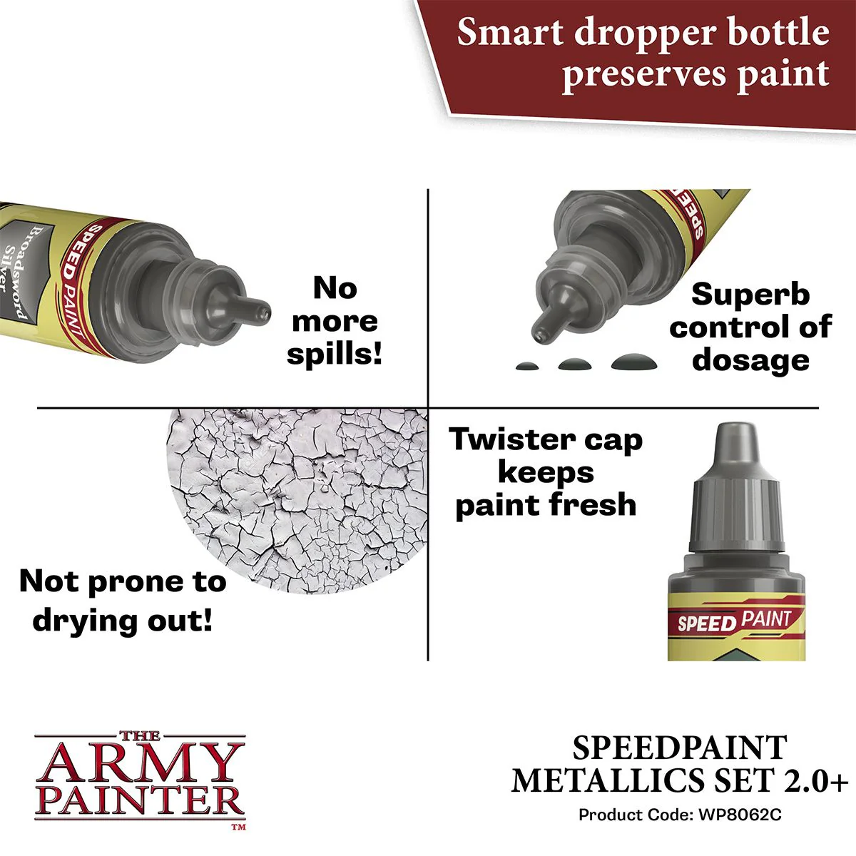 Army Painter Speedpaint 2.0 Metallics Set - Image 5