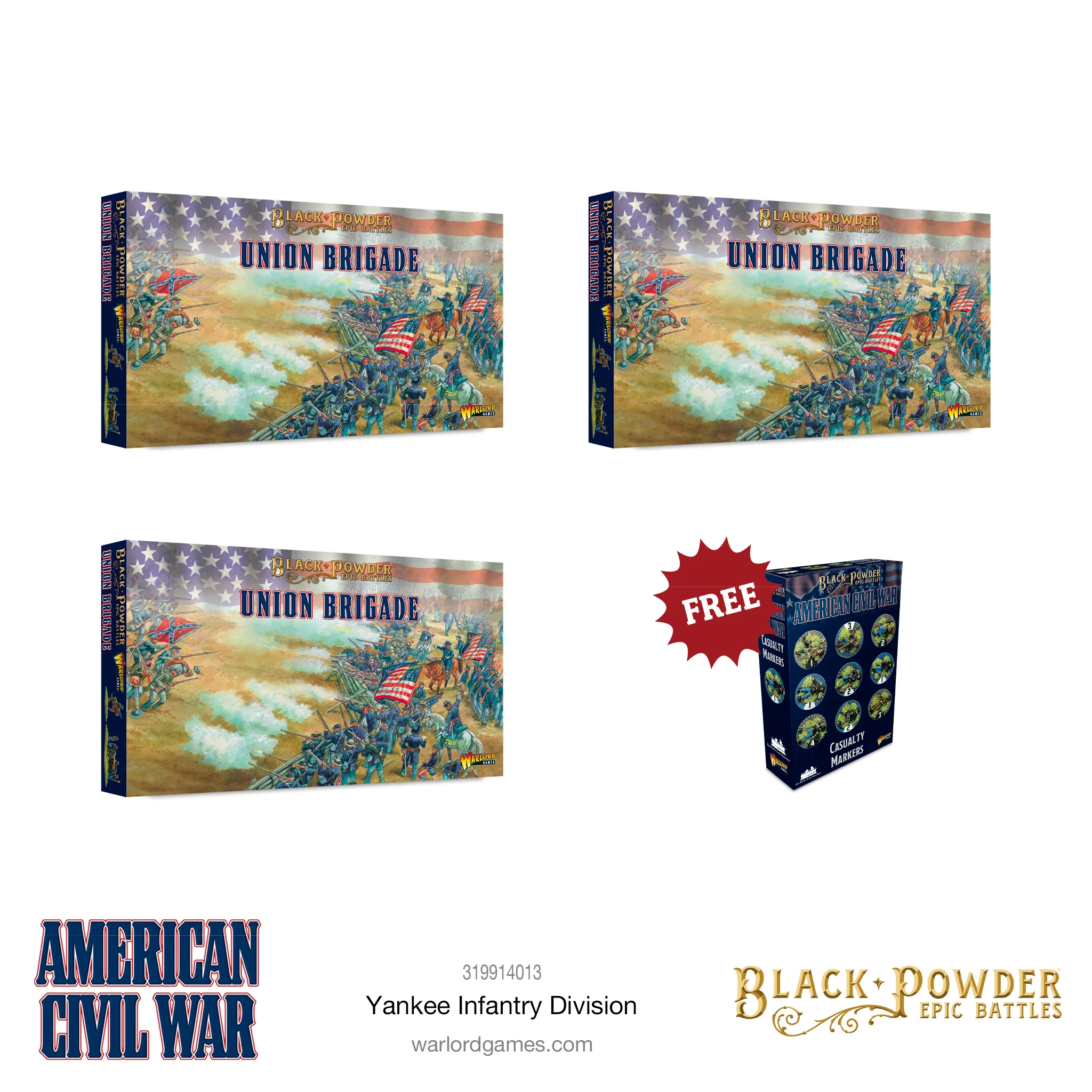 Black Powder Epic Battles - American Civil War Yankee Infantry Division - Image 2