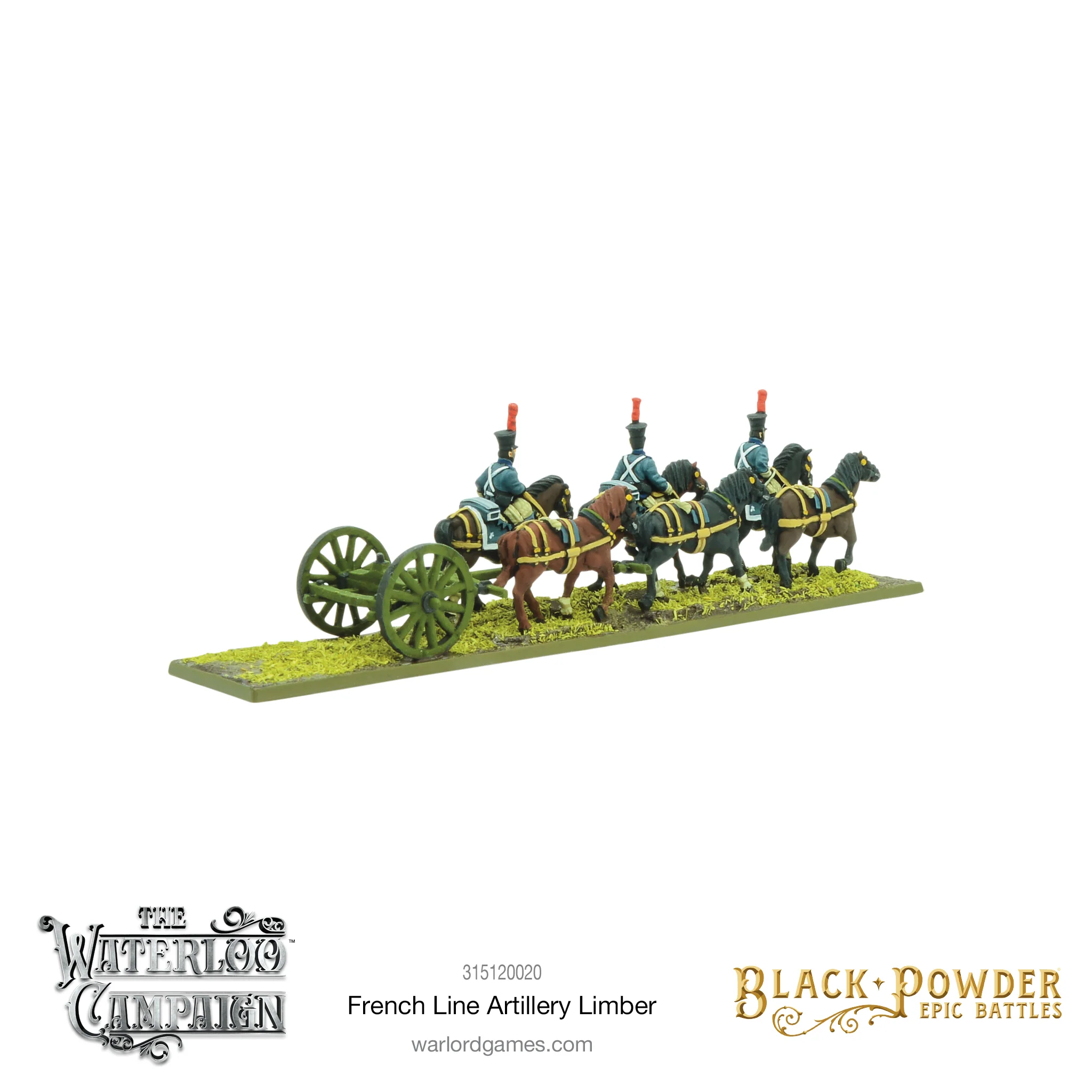 Black Powder Epic Battles: Napoleonic French Line Artillery Limber - Image 2