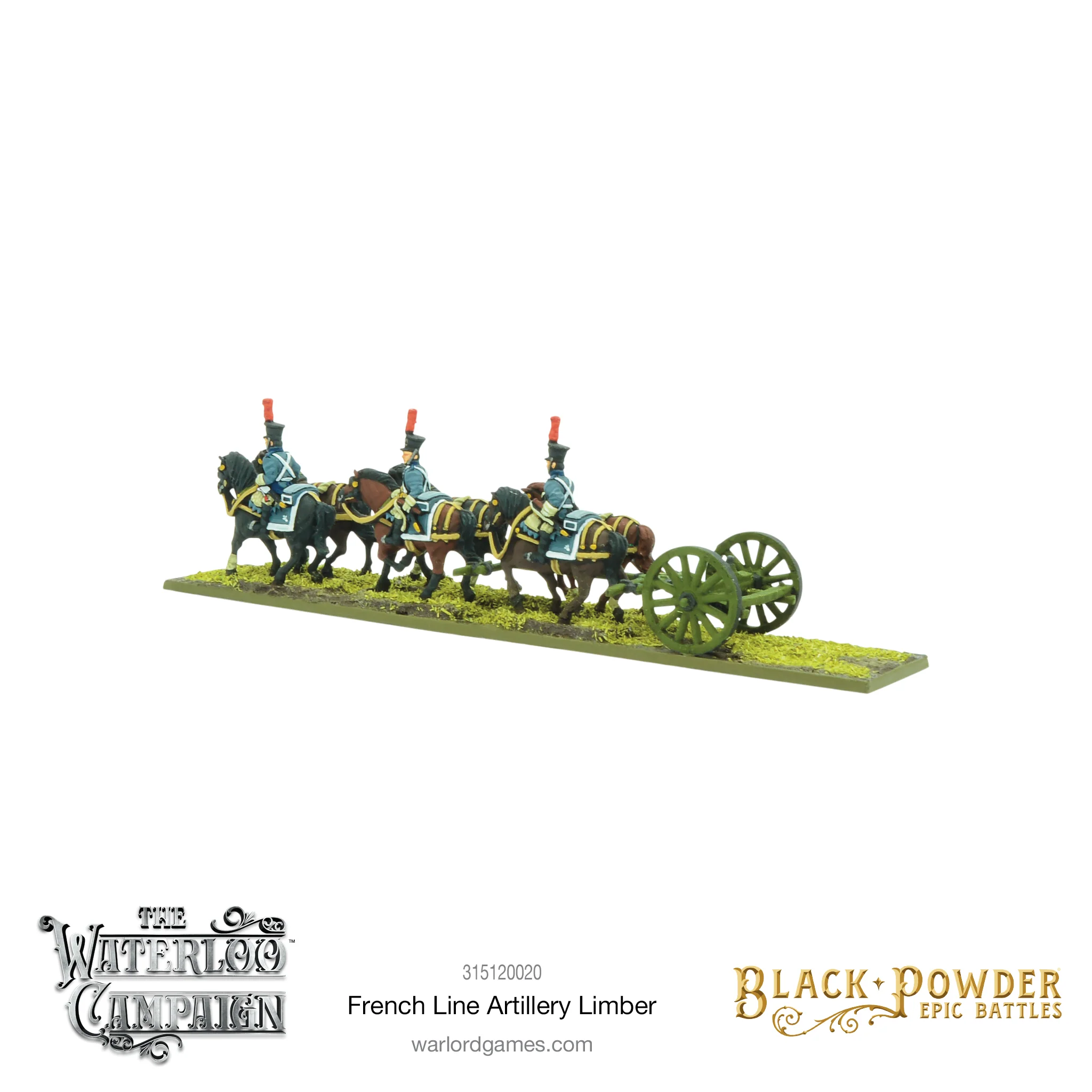 Black Powder Epic Battles: Napoleonic French Line Artillery Limber - Image 3