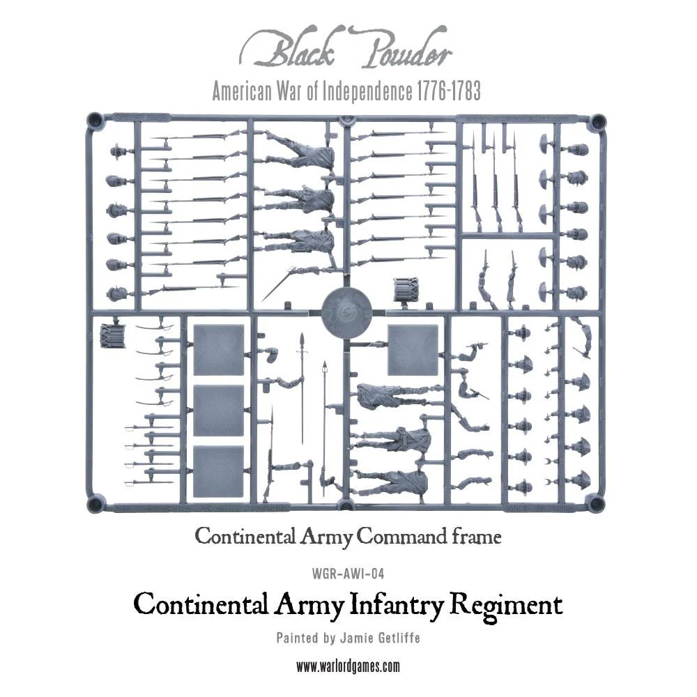 Continental Infantry Regiment (Plastic Box) - Image 8