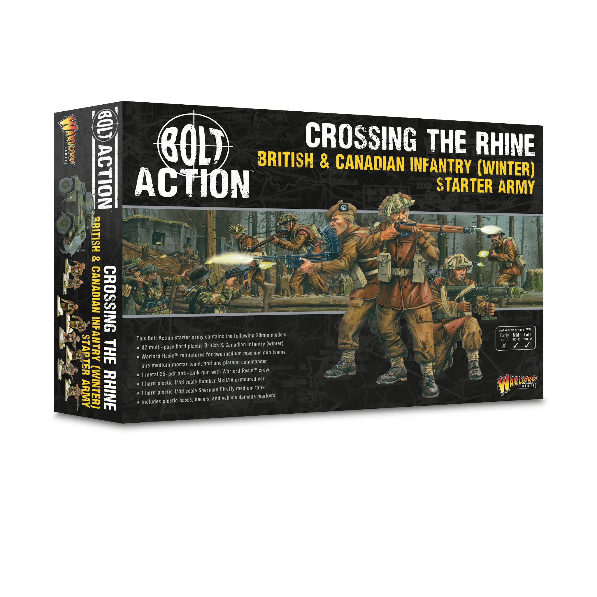 'Crossing the Rhine' - British & Canadian infantry (Winter) Starter Army - Image 12