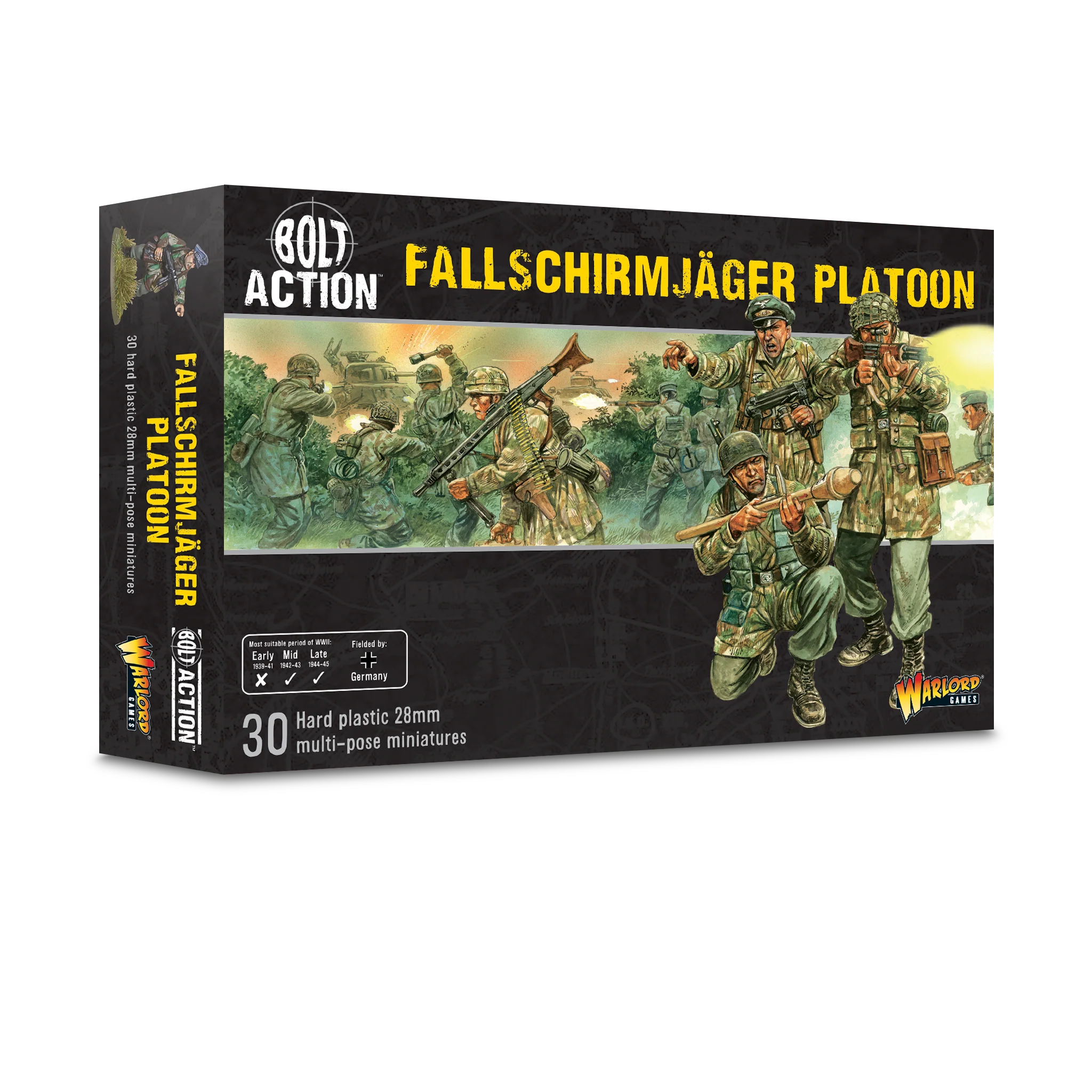 Fallschirmjager platoon (plastic box)