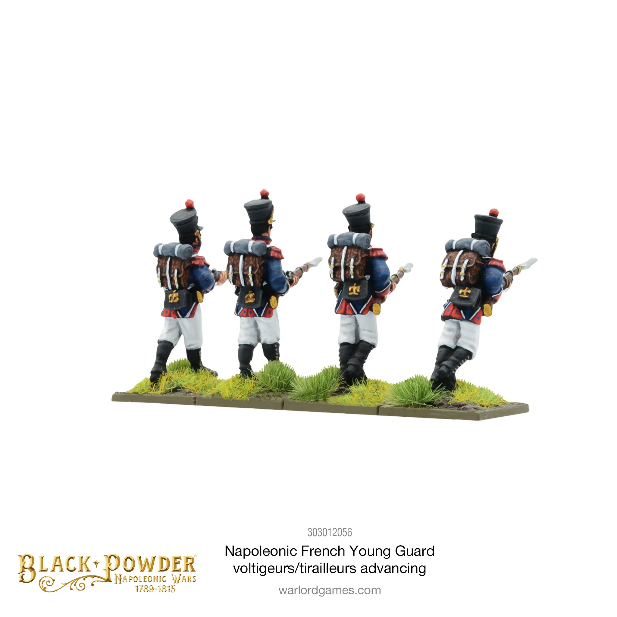 Napoleonic French Young Guard Voltigeurs/Tirailleurs advancing - Image 4