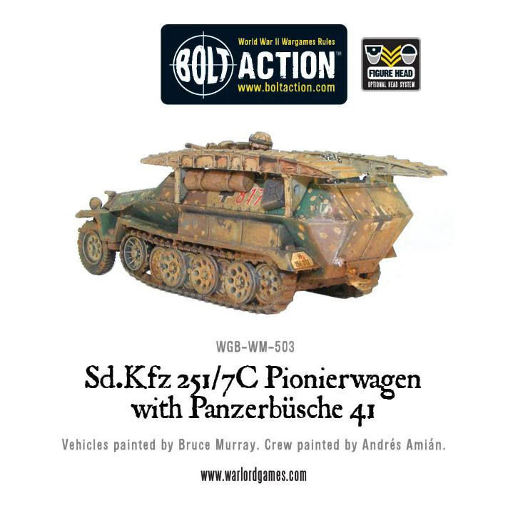 Sd.Kfz 251/7C Pionierwagen with panzerbuchse 41 - Image 2
