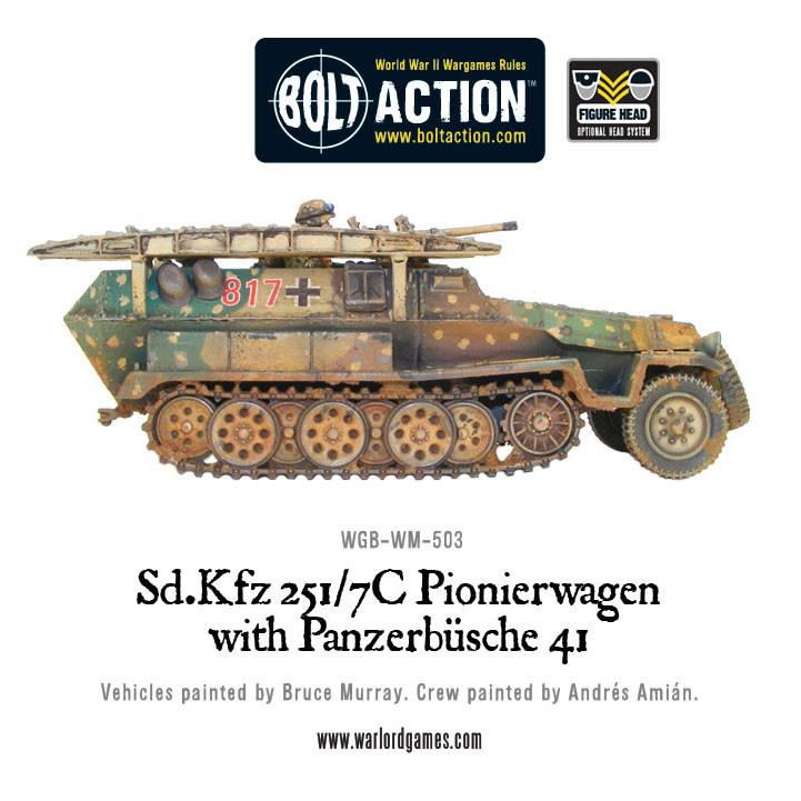 Sd.Kfz 251/7C Pionierwagen with panzerbuchse 41 - Image 3