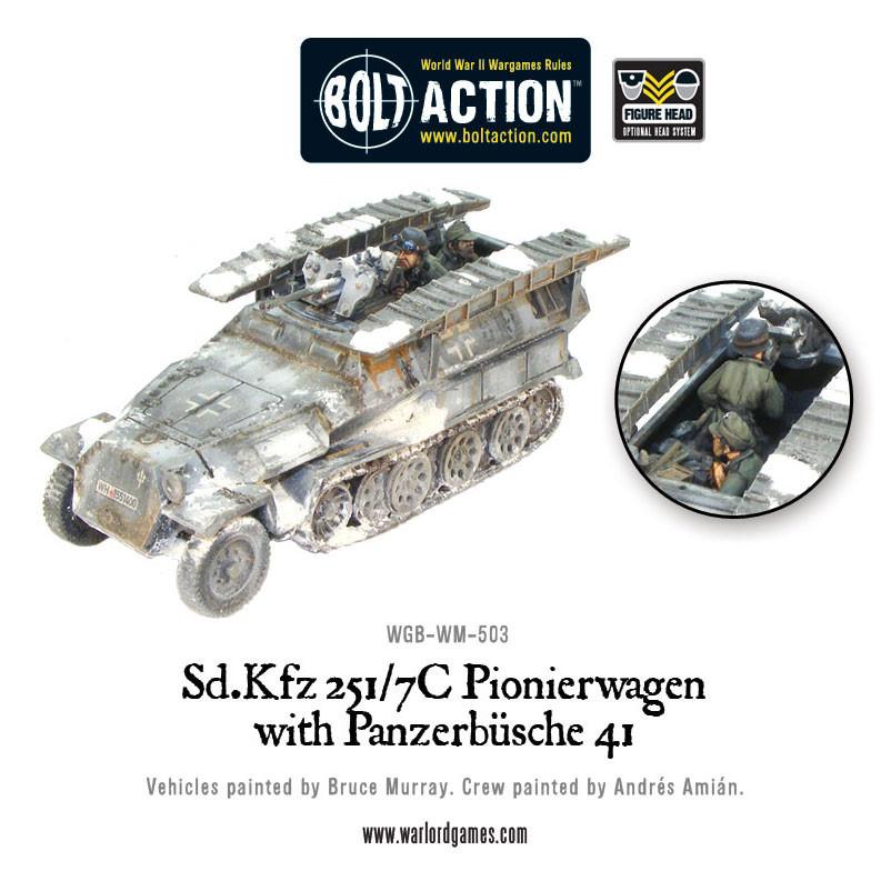 Sd.Kfz 251/7C Pionierwagen with panzerbuchse 41 - Image 4