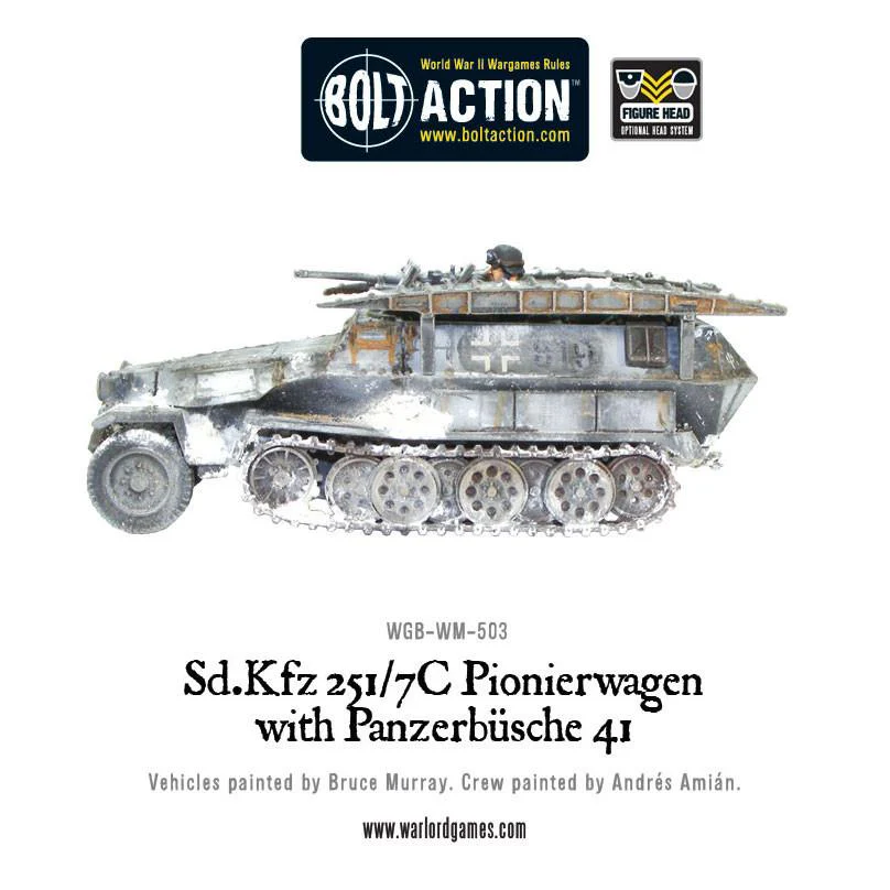Sd.Kfz 251/7C Pionierwagen with panzerbuchse 41 - Image 6
