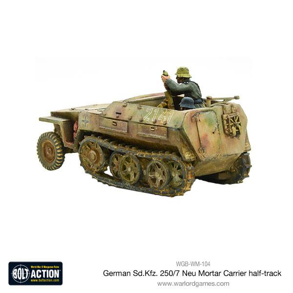 Sd.Kfz 250/7 Neu Mortar Carrier half track - Image 4
