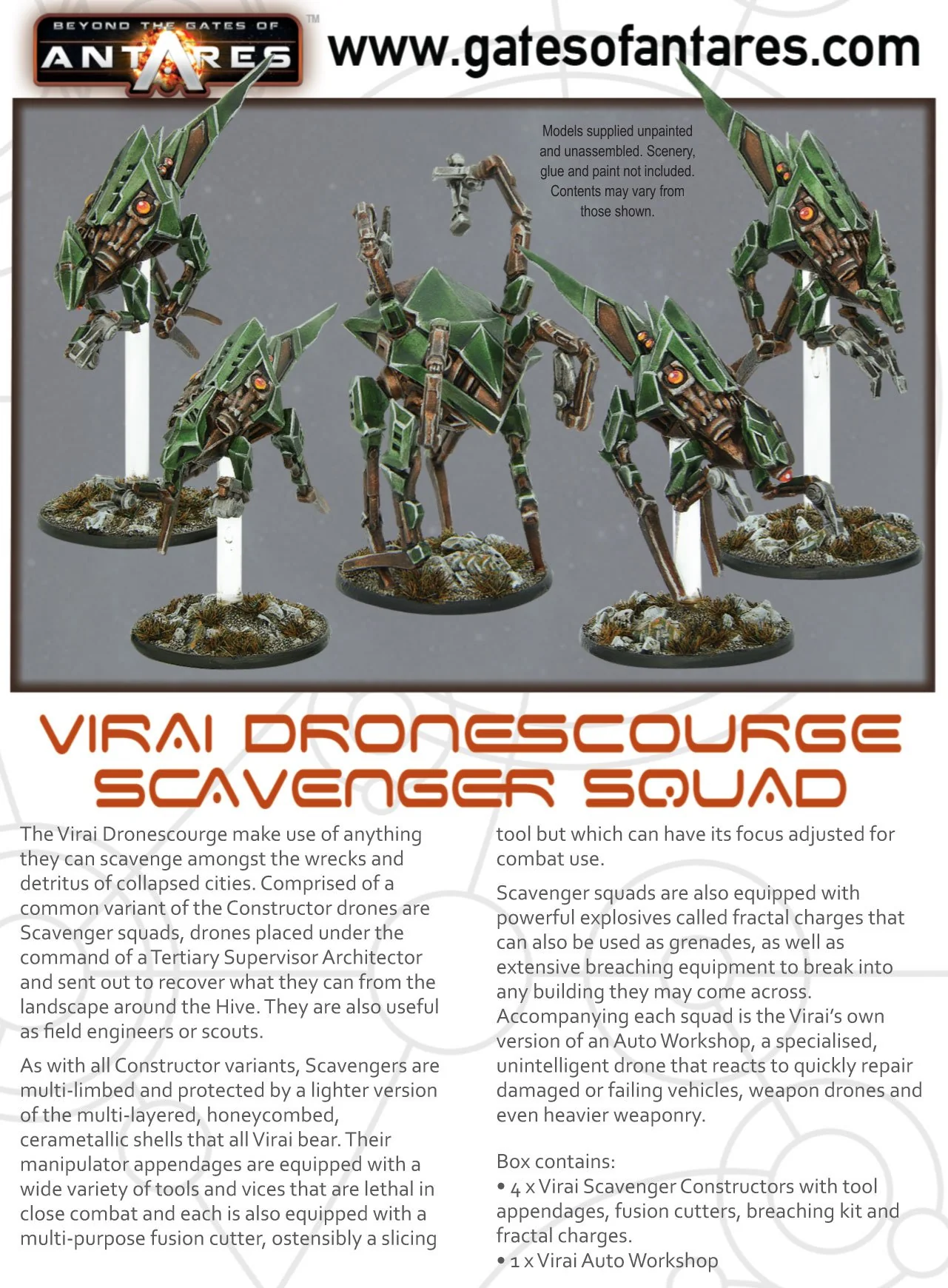 Virai Dronescourge Scavenger squad - Image 4
