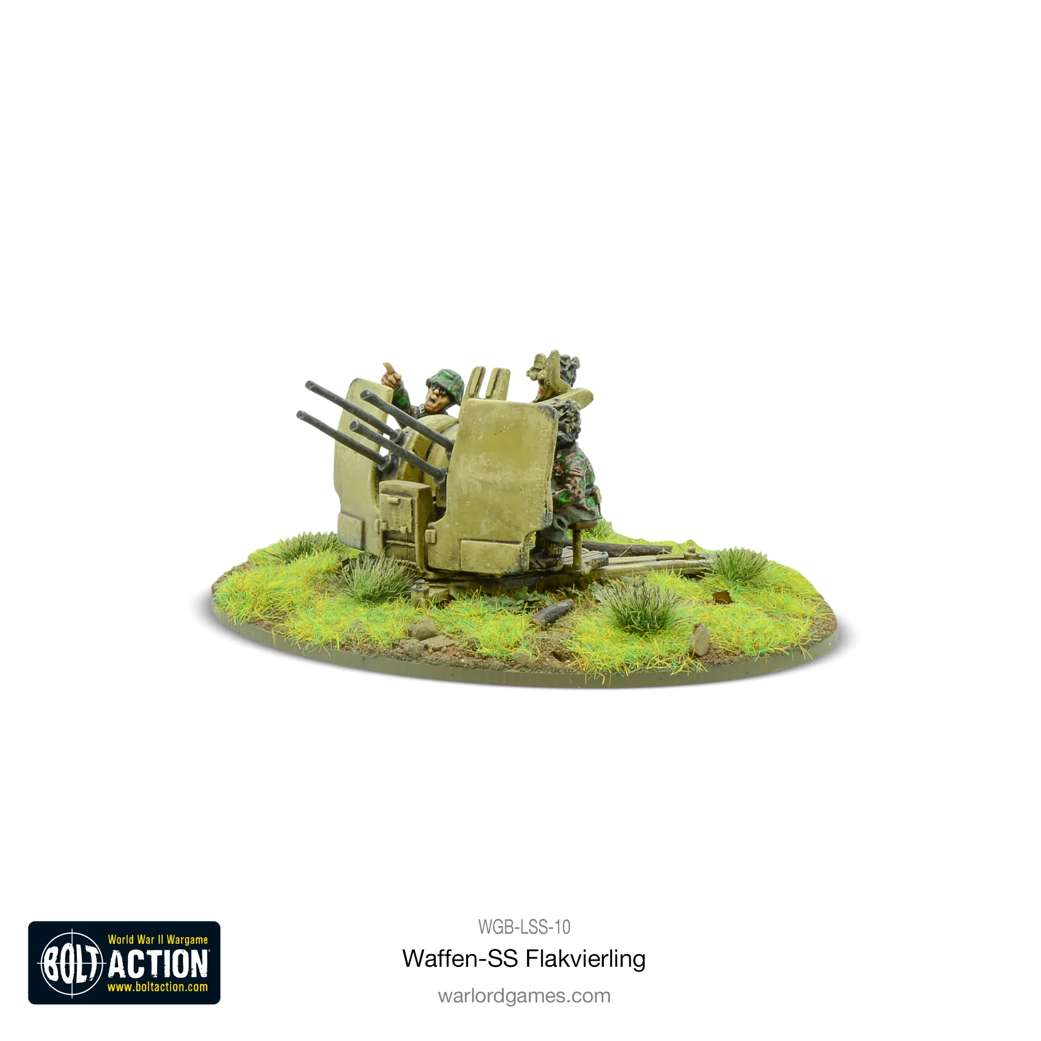 Waffen-SS 20mm Flakvierling 38 AA-gun (1943-45) - Image 2